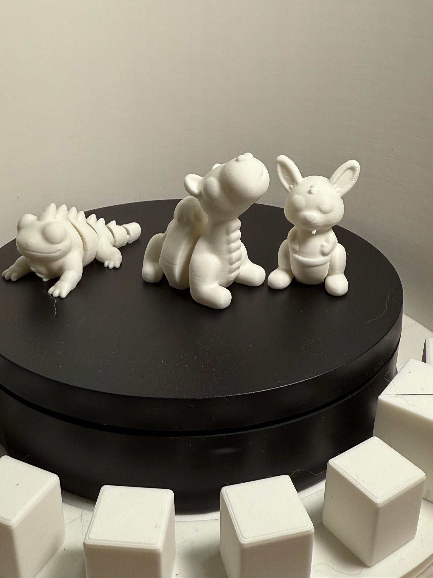 Paint Your Own Critter Kit – 3D Printed DIY Craft with 3 Critters, 12 Paints & Brushes | Fun Creative Activity for Kids & Adults