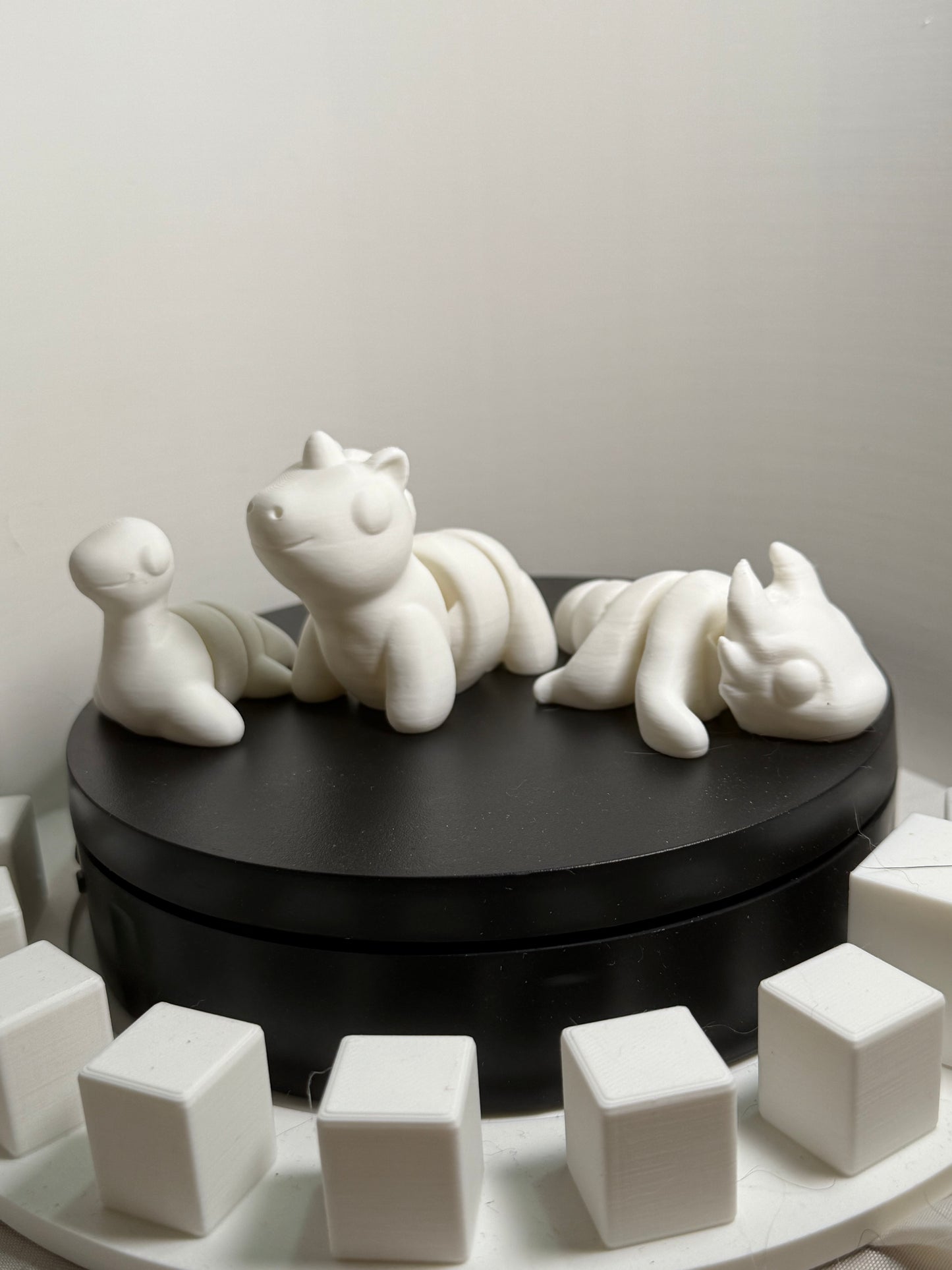 Paint Your Own Critter Kit – 3D Printed DIY Craft with 3 Critters, 12 Paints & Brushes | Fun Creative Activity for Kids & Adults