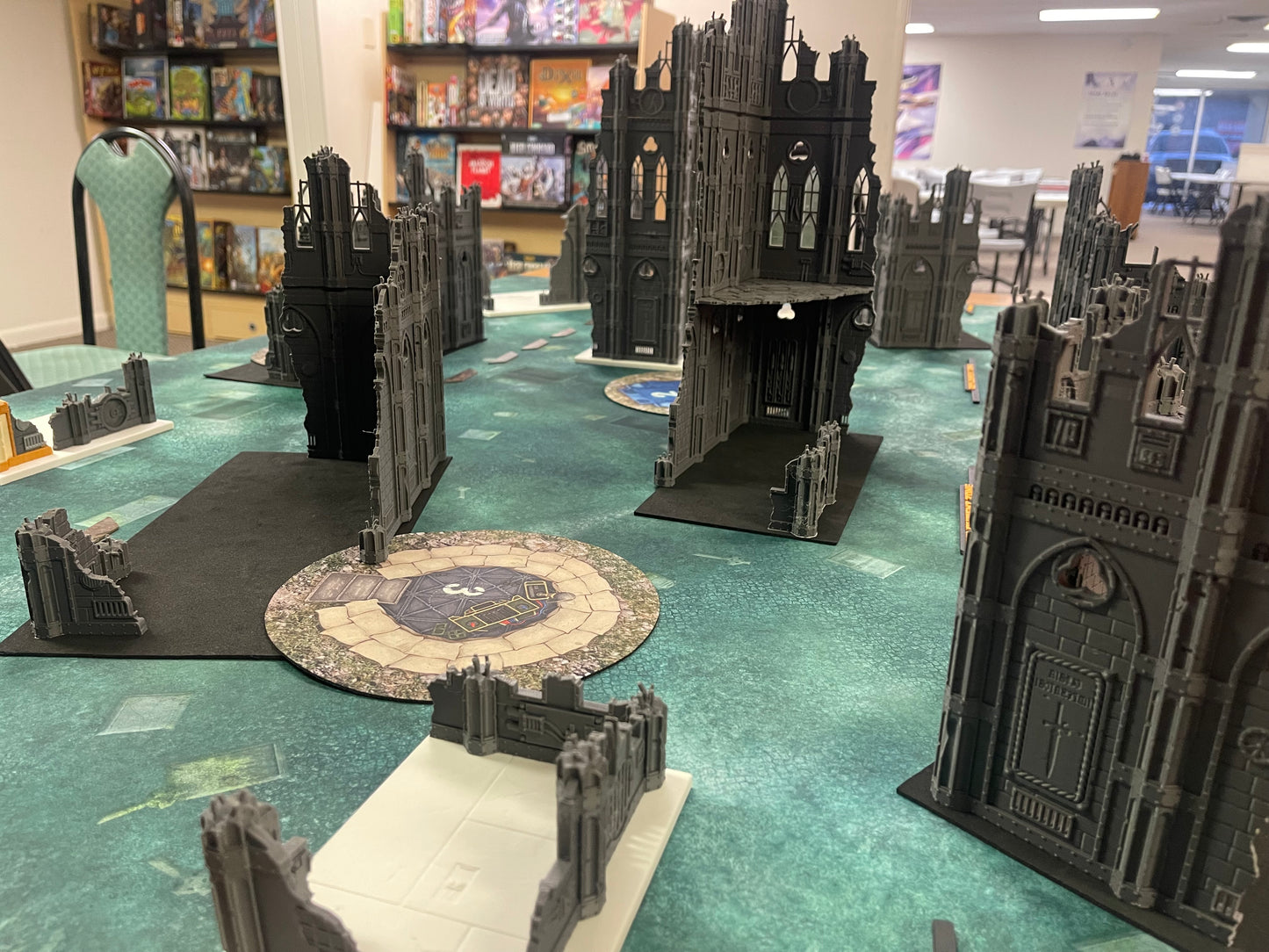 Warhammer 40k Gothic Terrain Set for 10th Edition Competitive Play – 3D Printed Terrain in Gray or Color Options