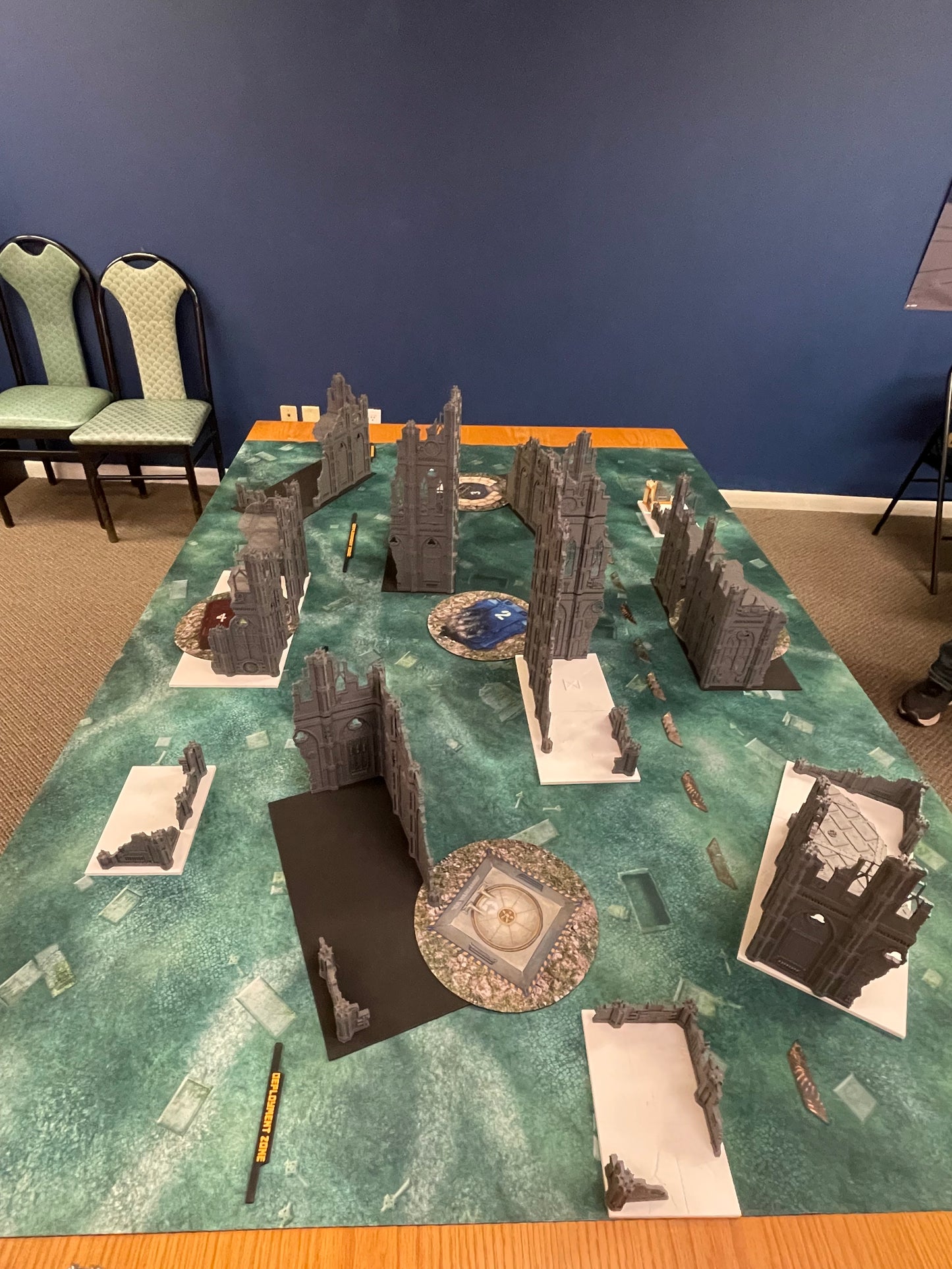 Warhammer 40k Gothic Terrain Set for 10th Edition Competitive Play – 3D Printed Terrain in Gray or Color Options