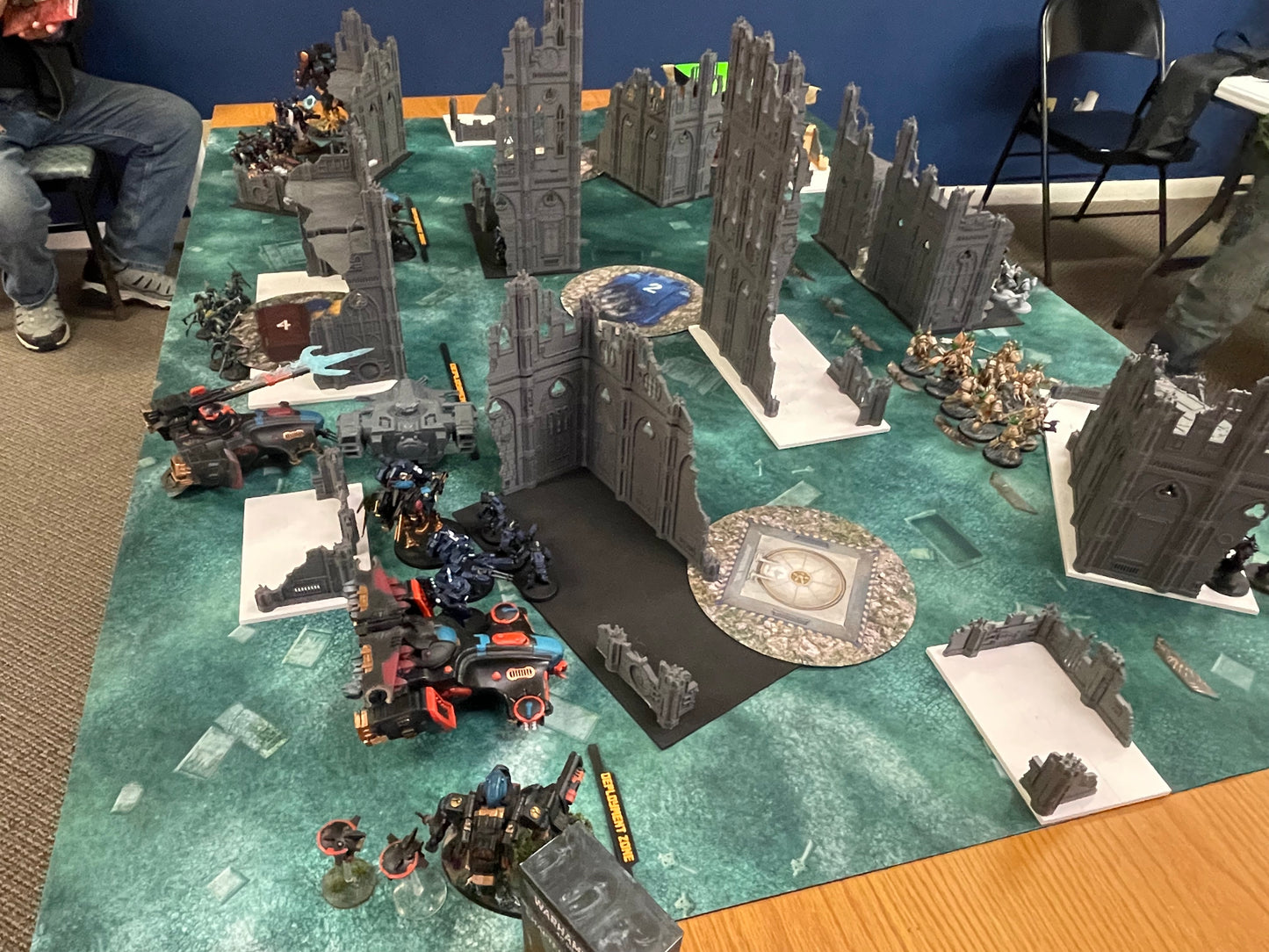 Warhammer 40k Gothic Terrain Set for 10th Edition Competitive Play – 3D Printed Terrain in Gray or Color Options