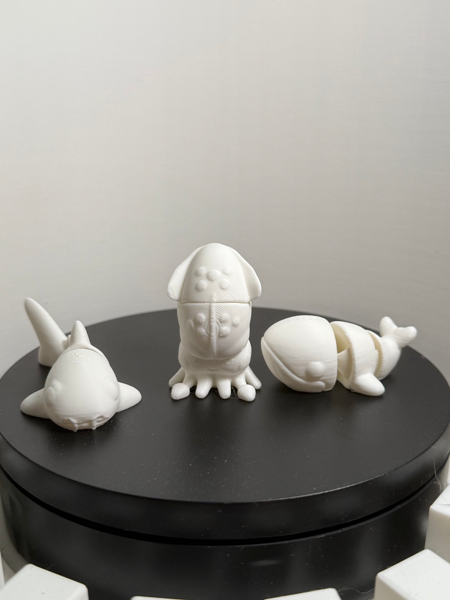 Paint Your Own Critter Kit – 3D Printed DIY Craft with 3 Critters, 12 Paints & Brushes | Fun Creative Activity for Kids & Adults