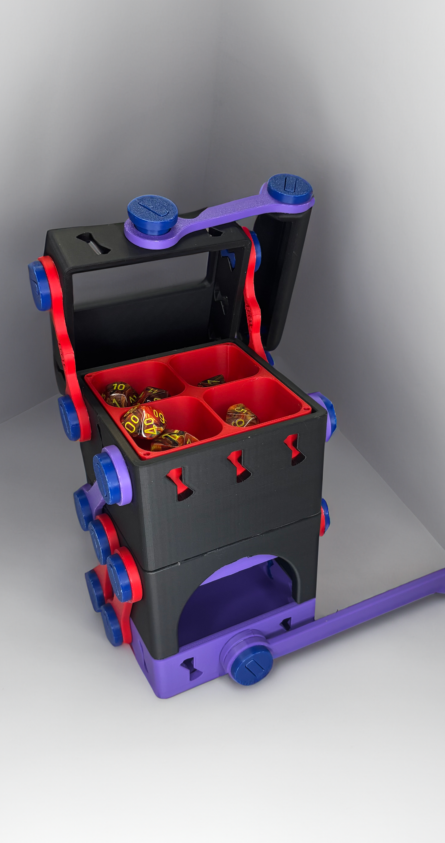 Portable Dice Tower & Holder