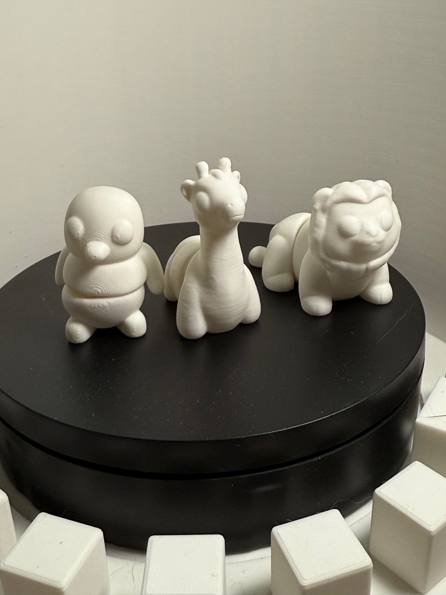 Paint Your Own Critter Kit – 3D Printed DIY Craft with 3 Critters, 12 Paints & Brushes | Fun Creative Activity for Kids & Adults
