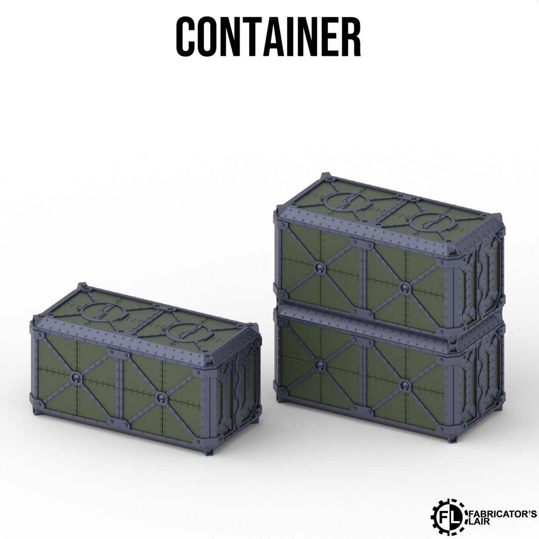 Armored Foldable Sci-Fi Terrain – Full Table Set
