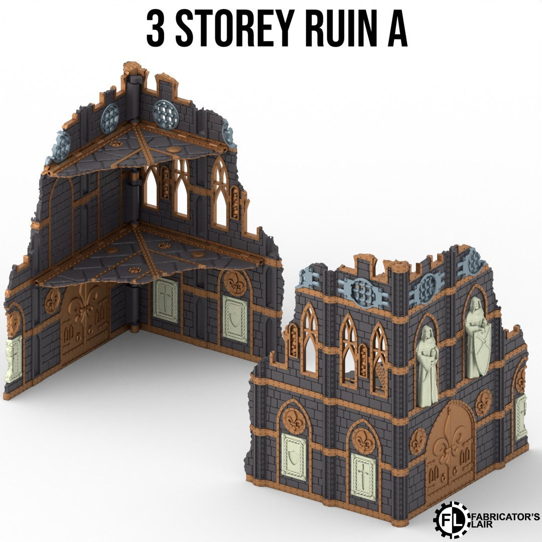 Battle Nun Cathedral – 11th Edition Foldable Terrain