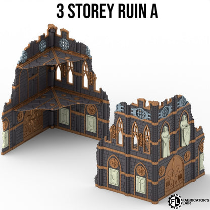 Battle Nun Cathedral – 11th Edition Foldable Terrain