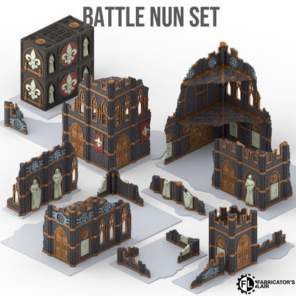 Battle Nun Cathedral – 11th Edition Foldable Terrain