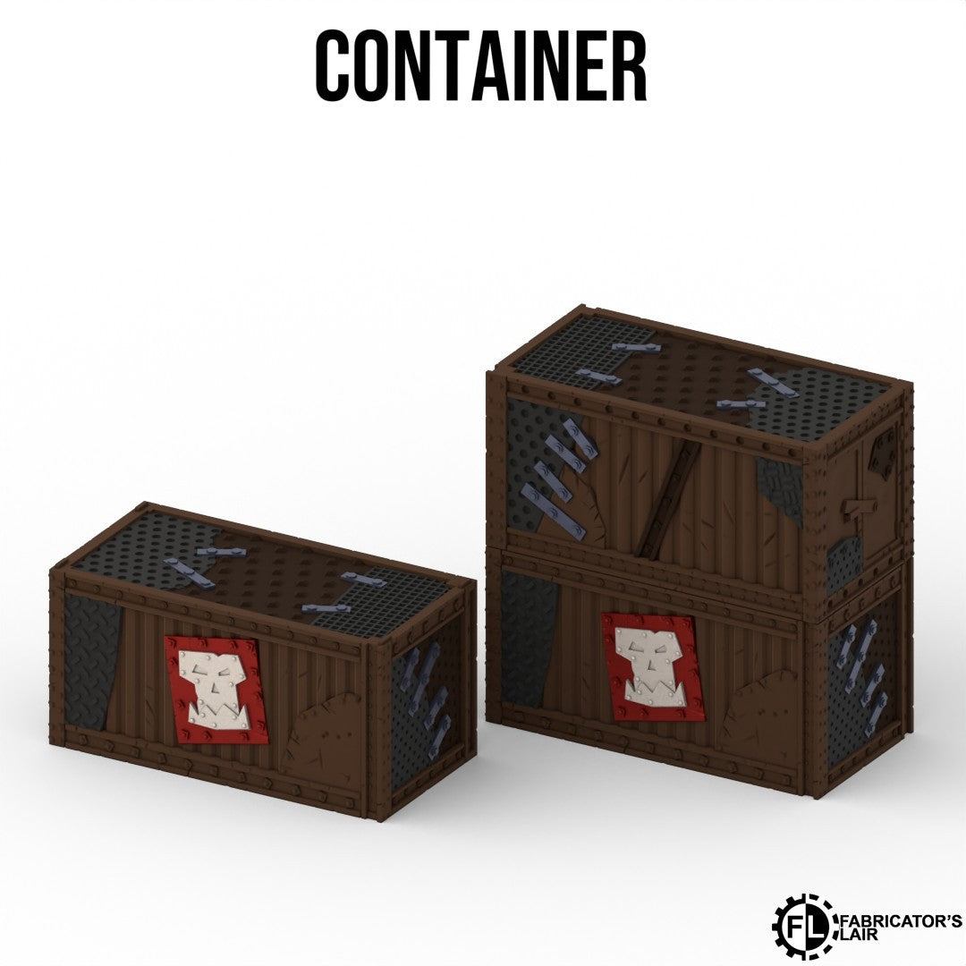 Greenskin Scrap-City – 11th Edition Foldable Terrain