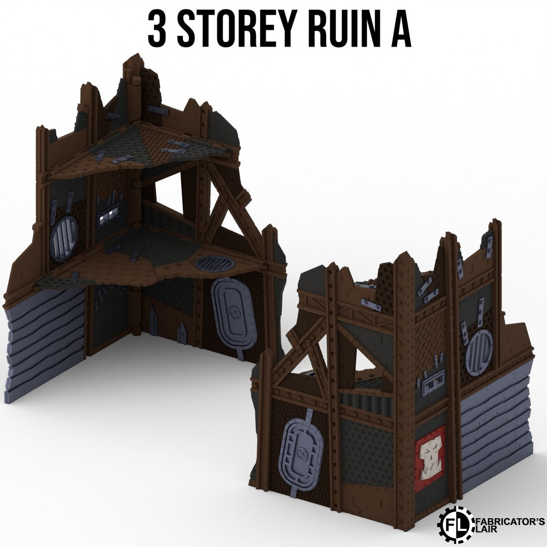 Greenskin Scrap-City – 11th Edition Foldable Terrain