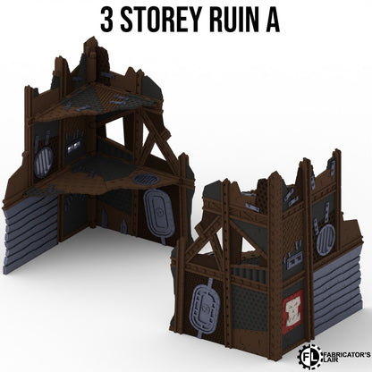 Greenskin Scrap-City – 11th Edition Foldable Terrain
