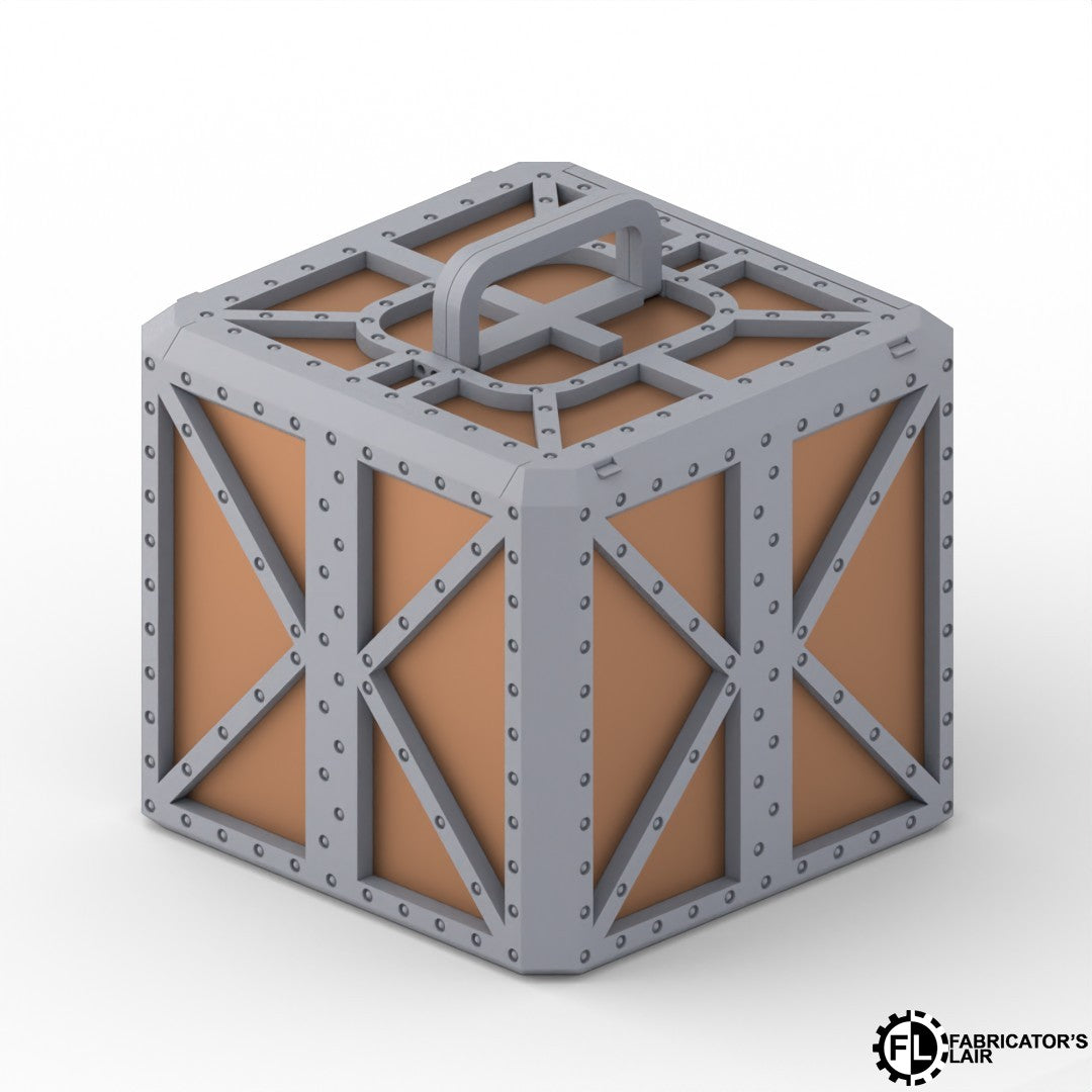 Armored Foldable Sci-Fi Terrain – Full Table Set