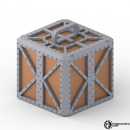 Armored Foldable Sci-Fi Terrain – Full Table Set