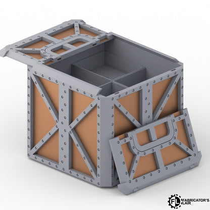 Armored Foldable Sci-Fi Terrain – Full Table Set